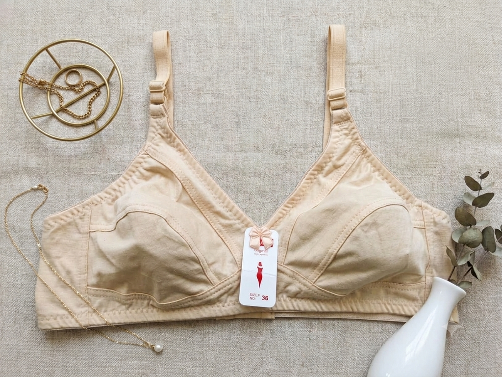 Cotton (Lycra Hosiery) Everyday Bra- Pack of 4 for 1299/-
