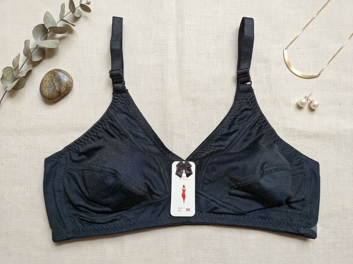 Cotton (Lycra Hosiery) Everyday Bra- Pack of 4 for 1299/-