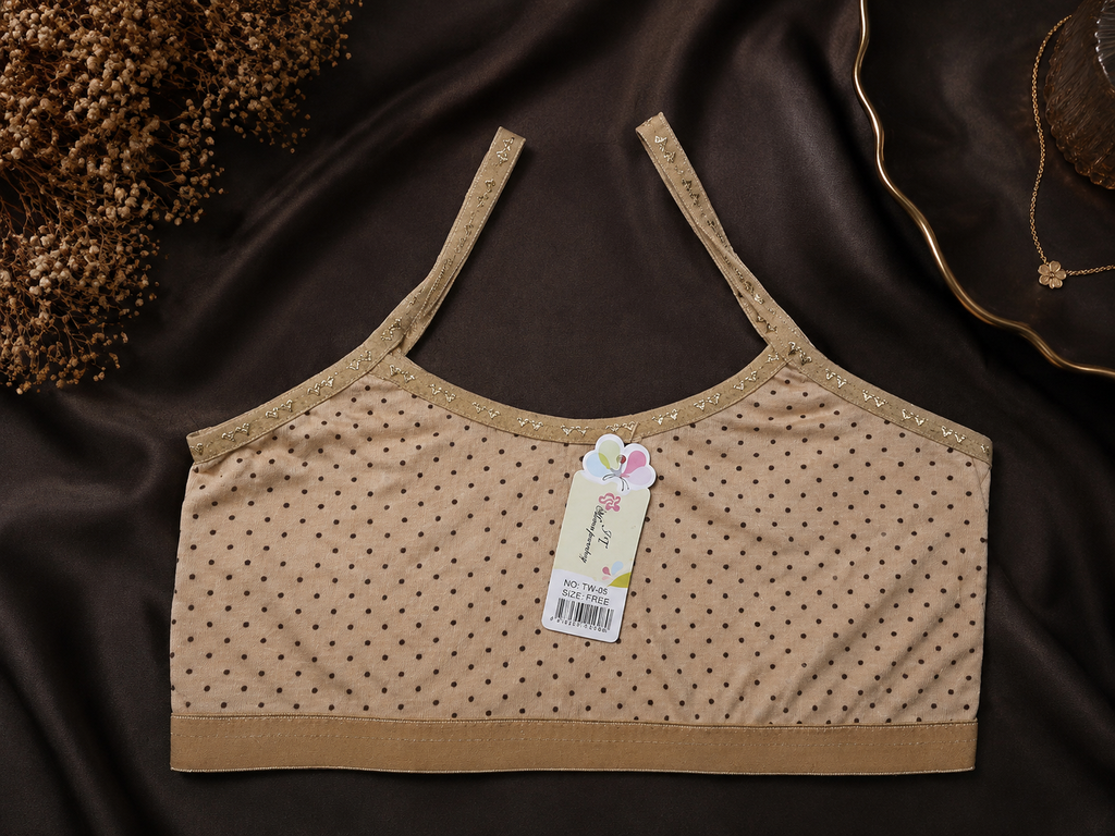 Polka Dot Cotton Biddies— Free Size for age 18 and above!