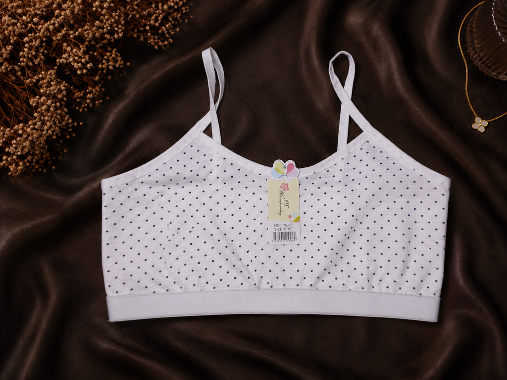 Polka Dot Cotton Biddies— Free Size for age 18 and above!