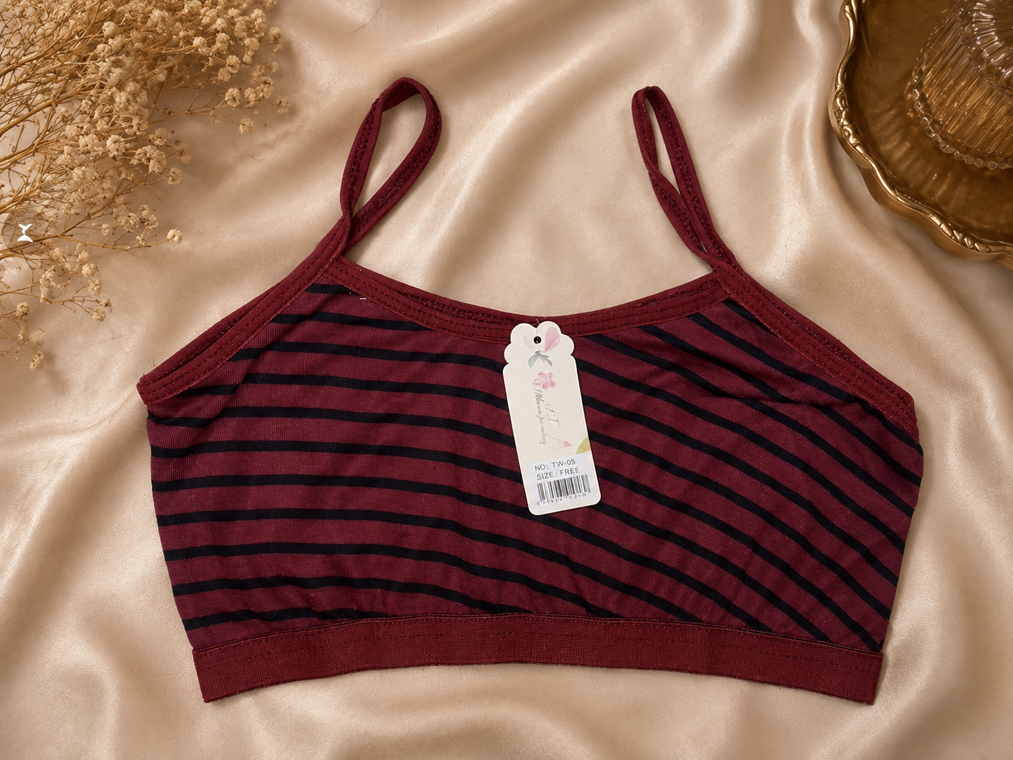 Stripes Cotton Biddies— Free Size for age 18 and above!