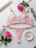 Fancy Net/ Lace Bra & Panty Set