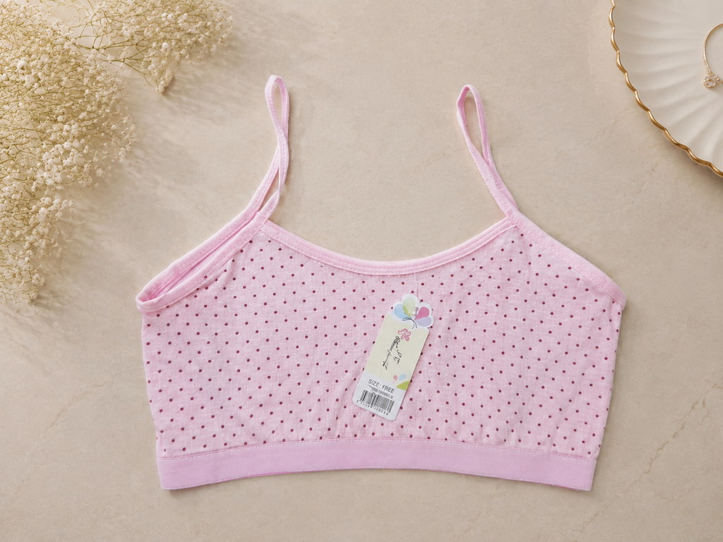 Polka Dot Cotton Biddies— Free Size for age 18 and above!